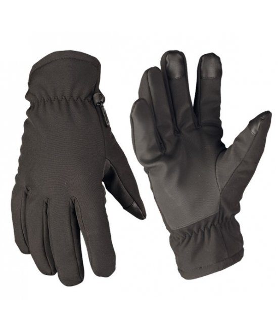 Black Gloves SOFTSHELL THINSULATE 